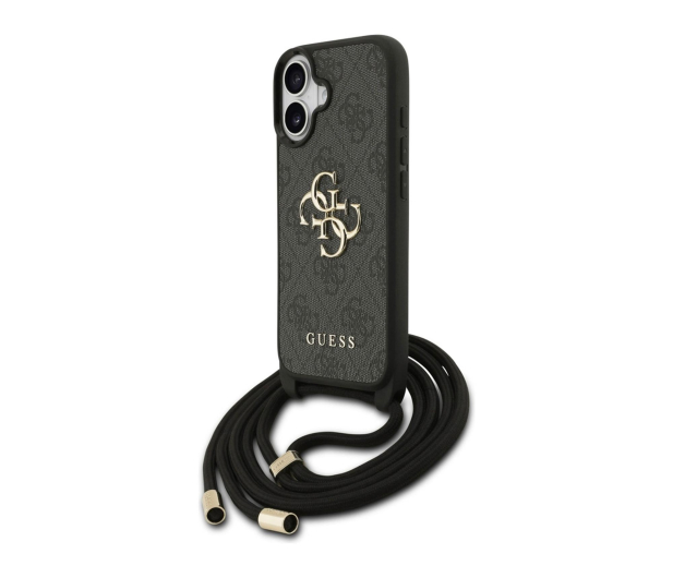 Guess 4G Big Logo Cord Stap Crossbody do iPhone 17 czarny - 1365470 - zdjęcie 3